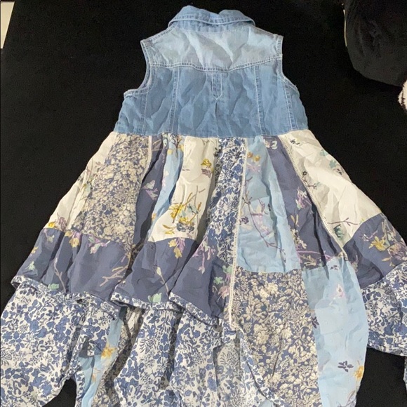 Long denim dress - Picture 2 of 2